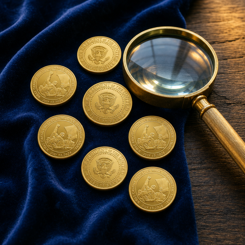 7x Trump Survivor Coins