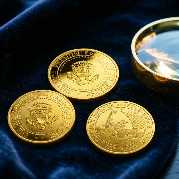 3x Trump Survivor Coins
